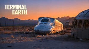 GHOST TRAIN  Day & Night Post-Apocalyptic Desert Ambience  Dark Sci-Fi Ambient  4 Hours  4K
