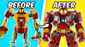 Я модернизировал роботов ЛЕГО Avengers…