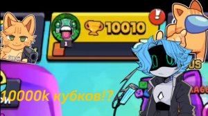 Я наапал 10000k кубков!!!!! 🥳🥳🥳
