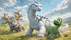 ВЕТРЕНЫЙ ХОЛМ ДОБРЫХ ГИГАНТОВ! 🌬️🦕 ШТОРМОВОЕ ПРИКЛЮЧЕНИЕ С ДРУЖЕЛЮБНЫМИ ГИГАНТАМИ! | МУЛЬТИК