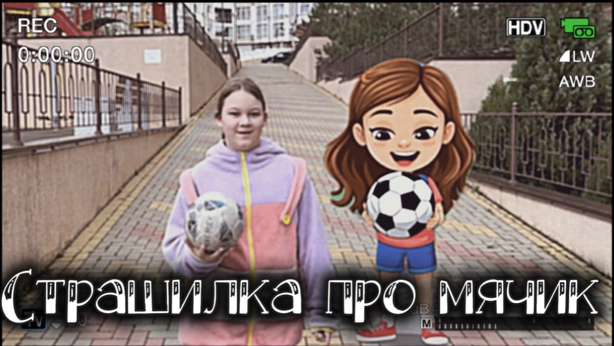 Страшилка про мячик. Как и где правильно играть с мячом. смотреть онлайн