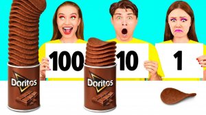 100 Слоев Еды Челлендж _ Фантастическая Кулинарная Битва 4Teen Challenge