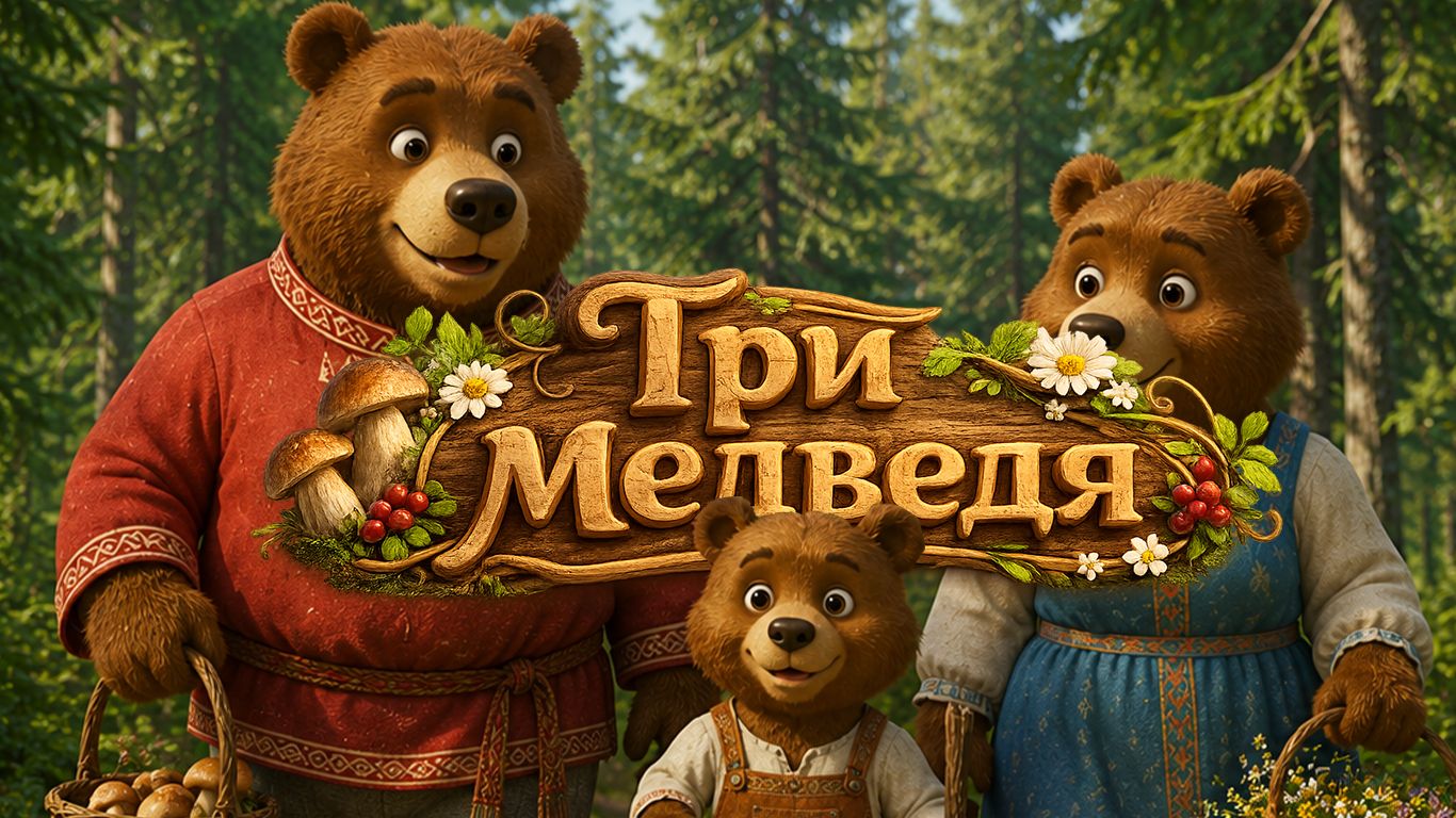 Три медведя смотреть онлайн