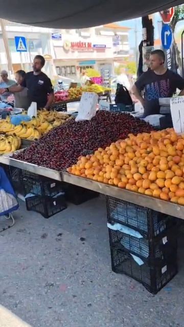 Наш рынок в Греции