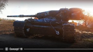 To4an Мир Танков\WOT Concept 1B 2 боя с подписчиком