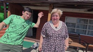 Дачные дела. Абдугани  решил подработать.  Готовлю национальное блюдо курутоп.