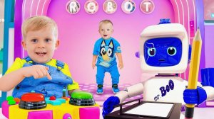 Оливер и Адам в Boo Boo Laand в Дубае