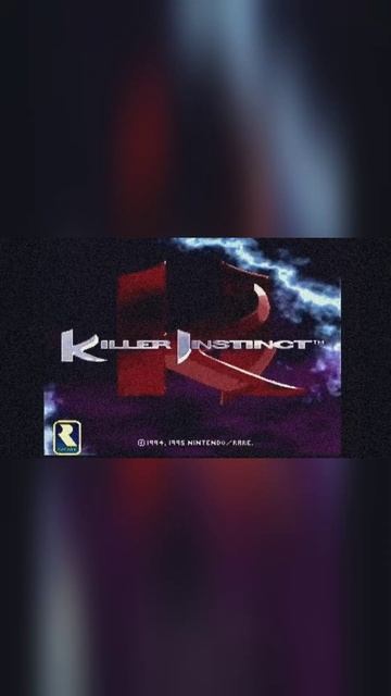 Killer Instinct #synthwave