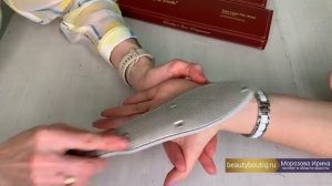 Cтальная тёрка для пяток с силиконовой вставкой Royal Tools