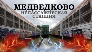 Медведковская железнодорожная ветка. Непассажирская станция Медведково
