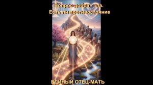 Вопрос добра - зла. Есть ли противостояние