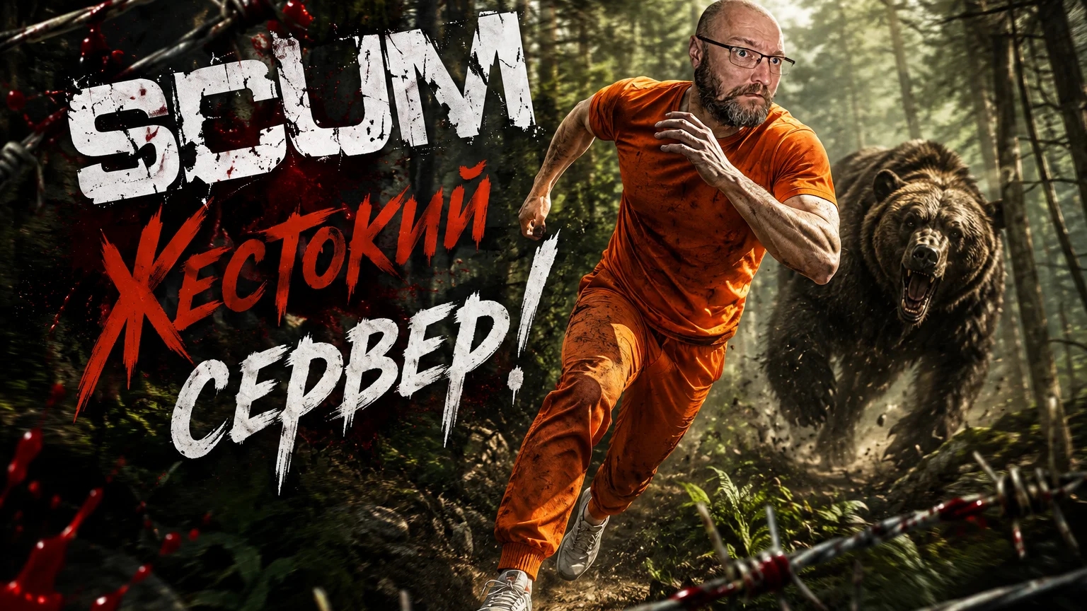 SCUM # 1 Новое хардкорное ВЫЖИВАНИЕ! смотреть онлайн