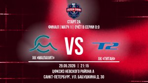 ХК «Малахит» - ХК «Титан» | 29.05.2026