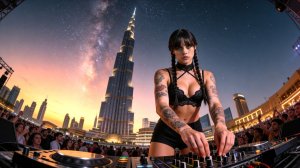Гипнотический диджей-сет Burj Khalifa | Лучшее из дарк-теха и прогрессив-хауса.