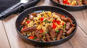 рецепт Риса с мясом вкусно и просто ✅