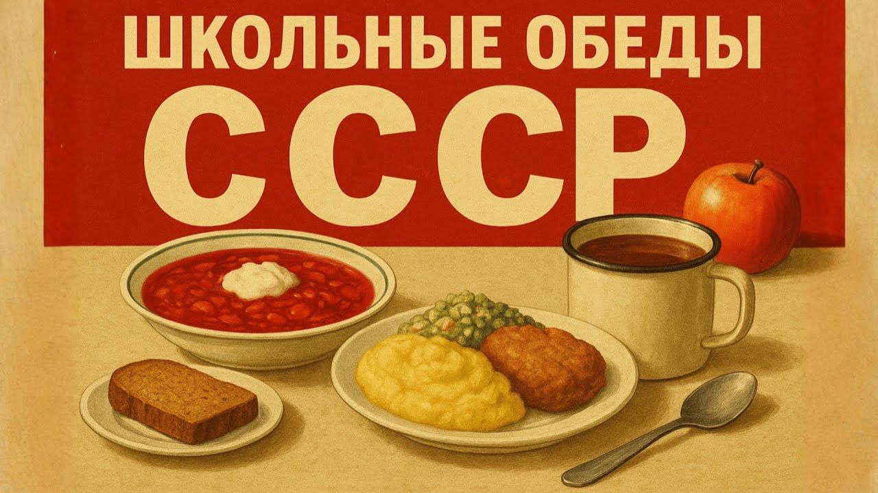 Как кормили школьников в СССР Обеды в советских школах смотреть онлайн