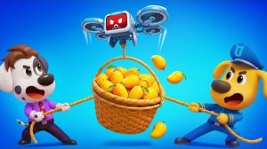 🍿🌈Вышедшие из-под контроля дроны | Правила безопасности | 📡 Патрульные миссии | Шериф Лабрадор