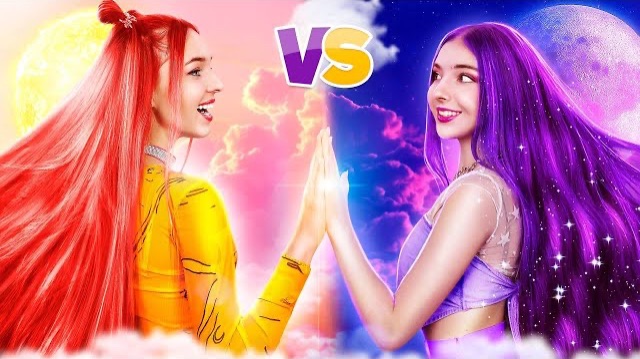 ДЕВУШКА ДЕНЬ VS ДЕВУШКА НОЧЬ и роковая ошибка в подземном мире... ☀️🔮 смотреть онлайн