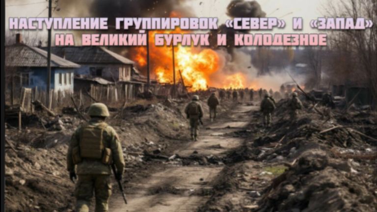 Новости СВО Сегодня-Наступление группировок «Север» и «Запад» на Великий Бурлук и Колодезное
