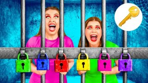 Розовая машина vs Черная машина Челлендж _ Потрясающий Творческий Челлендж от TeenTeam Challenge