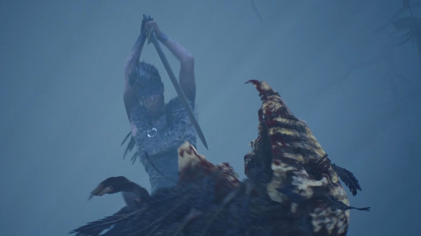 Hellblade: Senua's sacrifice | Скандинавский психодел-экшен | Вальравн пал! | Погружение в темноту