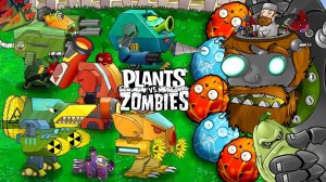 Зомби против растений Plants vs Zombies ПвЗ Растения против Зомби-2 PvZ Fusion Битва прохождение топ
