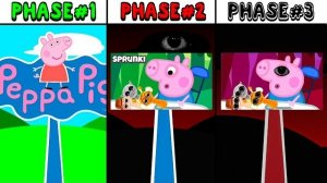 Все этапы в новой упаковке Incredibox Sprunki Oc с логотипом Свинки Пеппы: от этапа 1 до этапа 3