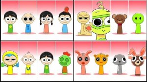 Sprunki OC ВСЕ этапы | Компиляция Incredibox ЗАВЕРШЕНА #sprunki #incredibox #sprunkioc