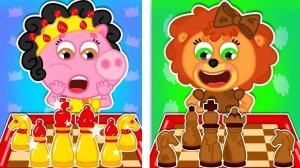 Маша и Леопольд. Шахматная принцесса - Серии для всей семьи - Lion Family на русском - Мультик