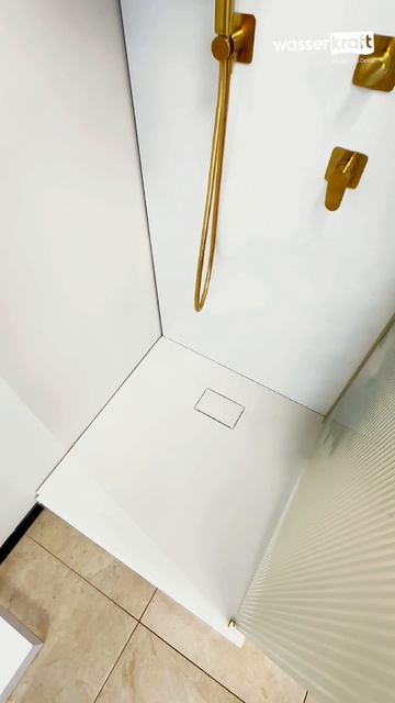 Душевой поддон WasserKRAFT 41T01, четверть круга, 90 х 90 см смотреть онлайн