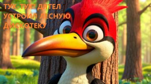 🐦 ТУК-ТУК! ДЯТЕЛ УСТРОИЛ ЛЕСНУЮ ДИСКОТЕКУ 🎉