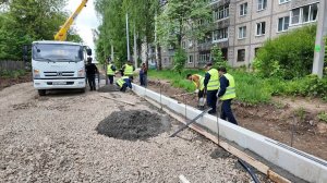Строят дорогу к станции наземного метро «Красная Талка»