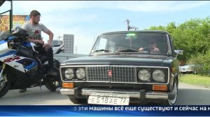«Милосердие» организовало для тюменских детей выставку ретротехники