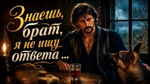 Знаешь, брат, я не ищу ответа...