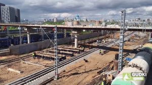 #перерва #люблинскийпарк Строительство новой станции Перерва