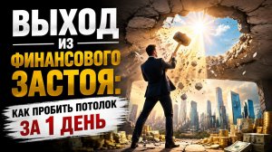 Выход из финансового застоя. Как пробить потолок за 1 день.