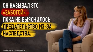 ОН НАЗЫВАЛ ЭТО «ЗАБОТОЙ», ПОКА НЕ ВЫЯСНИЛОСЬ ПРЕДАТЕЛЬСТВО ИЗ-ЗА НАСЛЕДСТВА.