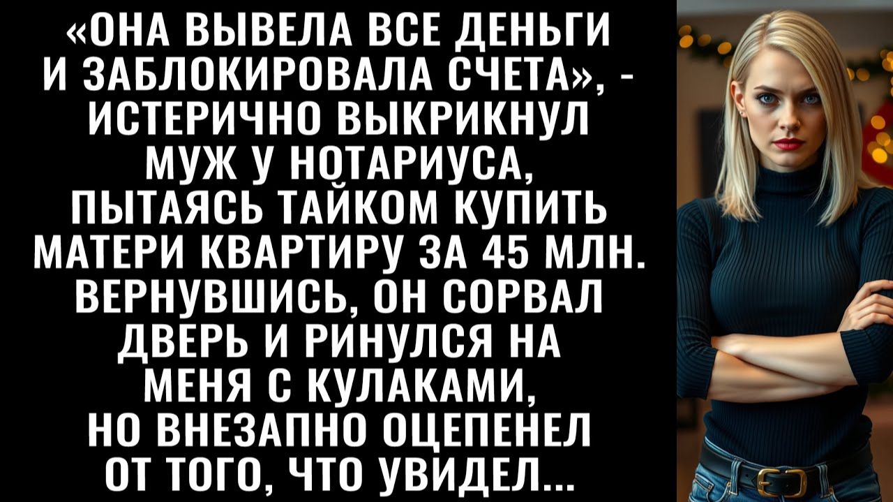 Истории из жизни| Жена вывела все средства и заморозила счета |Аудио рассказы|Жизненные истории смотреть онлайн