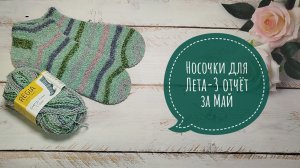 ✨Первый отчёт в СП «Носочки для лета-3»✨ Отчёт за Май✨