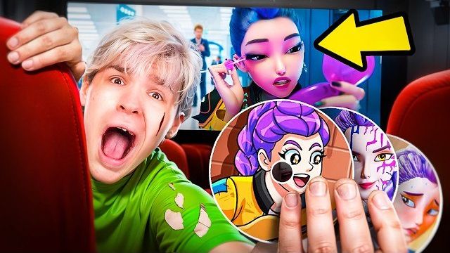 НЕ СМОТРИТЕ ВСЕ ФИЛЬМЫ “KPOP DEMON HUNTERS” в 3 часа ночи!!! смотреть онлайн
