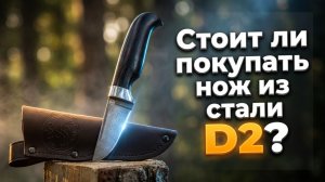 Стоит ли покупать нож из стали D2?