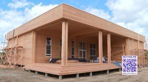 Строительство нового модульного Дома культуры продолжается в деревне Нифантово Шекснинского округа