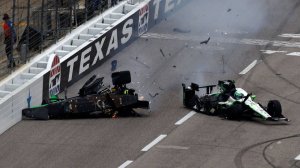 Подборка овальных аварий Indycar CART (худшие аварии)