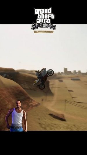 Gta sanandreas definitive edition stunt53 #shorts #ytshorts #gtasanandreas #gaming #gamingvideos #cj