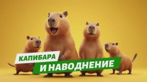 КАПИБАРА И НАВОДНЕНИЕ МУЛЬТФИЛЬМ