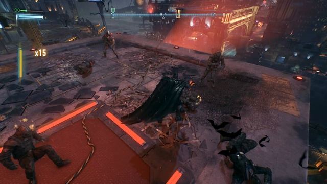 уничтожение вышки #уничтожениевышки #дракасбоевиками #batmanarkhamknight