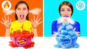 Холодная или Горячая Еда Челлендж _ Смешные Челленджи с Едой от 4Teen Challenge