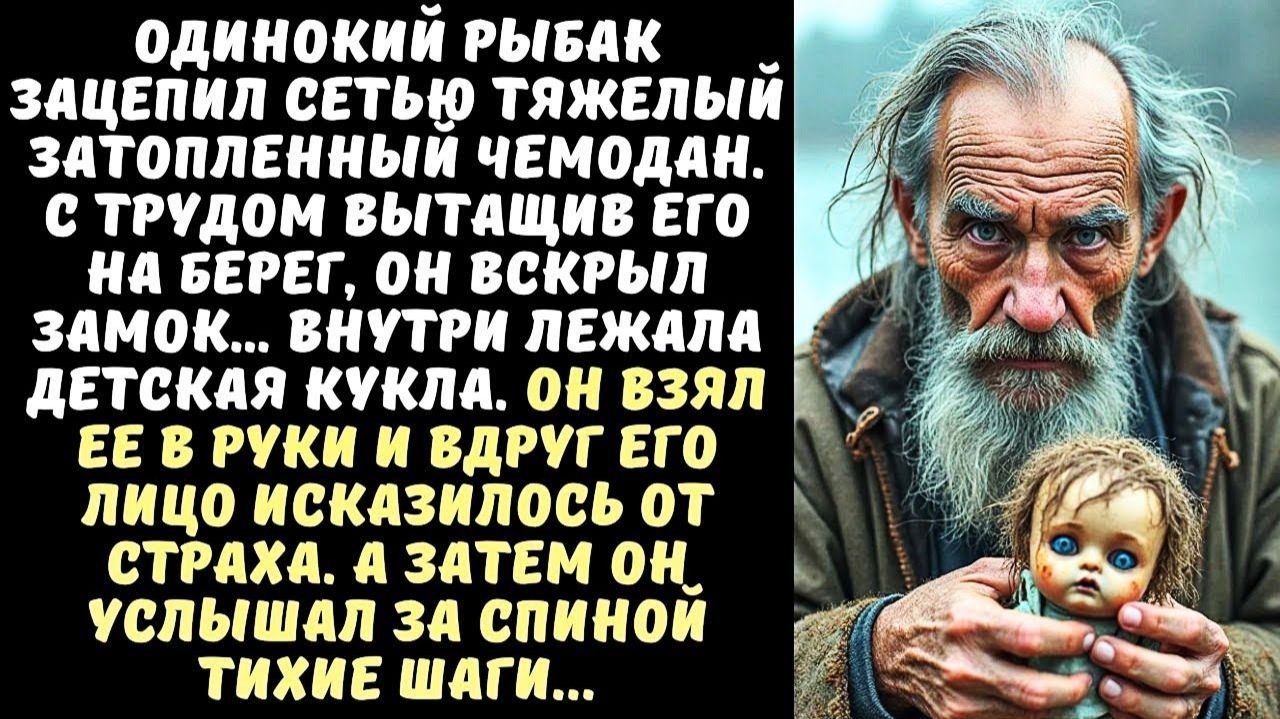 РЫБАК вытащил из воды старый чемодан, а когда увидел, ЧТО внутри, поседел от ужаса… смотреть онлайн
