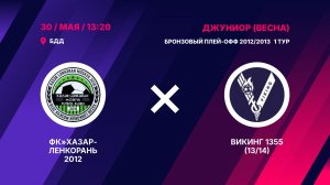 Матч бронзового плей-офф 2012/2013 ФК«Хазар-Ленкорань 2012 – Викинг 1355 (13/14)