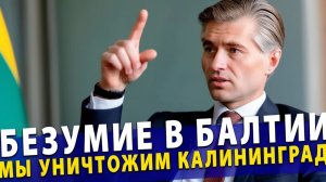 🔥 Безумие в Балтии Мы уничтожим Калининград!